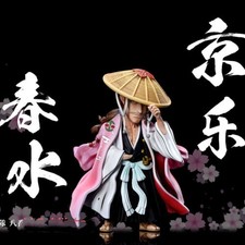 C Studio Bleach Kyoraku Shunsui Resin Statue  in stock WCF Scale H8.9cm Anime picture