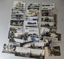 Lot of 45 Vintage Black & White Postcards/Photo Postcards - United States picture