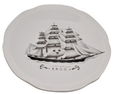 Vintage RORSTRAND Sweden Historical Sailing Ship Plate Swedish American Line picture