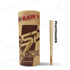 RAW Peacemaker Pre- Rolled Cones | 54 Pack | Larger than King Size picture