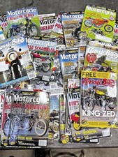 Lot Of 30 Classic Bike Motorcycle Classics Magazines BSA Triumph Yamaha Honda picture
