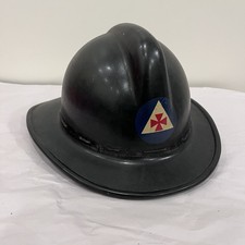 Vtg MSA Fireman’s Rescue Helmet Civil Defense Auxiliary Fire Department 7 1/4 picture