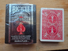 Infrared Marked IR Plastic Bicycle Prestige Playing Cards - Poker decks of cards picture