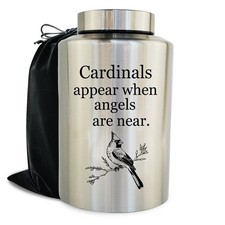 Large Cremation Urns for Human Adult Male Female Ashes, Cardinal Urn picture