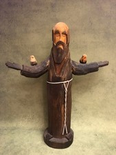 Vintage Ben Ortega Signed St Francis of Assisi 19