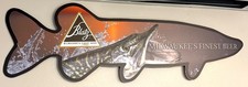 LARGE Vintage Blatz Northern Pike Beer Sign picture