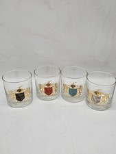 VINTAGE SET OF 4 FEDERAL GLASS 