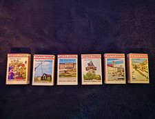 Austria-Zünder Matchboxes w/ Matches Lot of 6 Vienna Salzburg Linz Graz picture