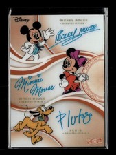 Mickey Mouse Minnie Mouse Pluto 2026 ChronoZ Disney Legacy Triple Script Art /30 picture