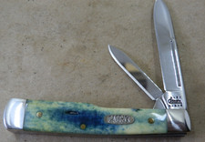 Vintage Case XX 2001 Green Appaloosa Gunstock (6215 SS) Pocket Knife picture