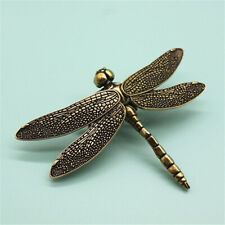 Brass Small Dragonfly Figurine Statue Animal Figurines Toys Home Desktop Decor picture