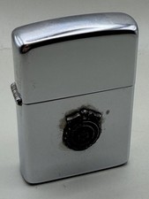 Lancaster PA City Police Badge Emblem Vintage 1989 Chrome Zippo Lighter picture