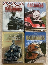 Railroad DVD sets bundle (America's Railroads, Journeys, World's Greatest) picture