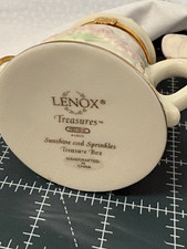 Lenox Treasures “Sunshine an Sprinkles” porcelain treasure box. Charm included. picture