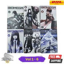 BIOMEGA Manga Vol.1-6 End COMPLETE SET English Edition Comic Books Series NEW picture