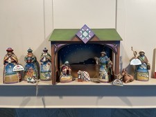 NIB 2007 Jim Shore 10pc Full Size Nativity Set Enesco Heartwood Creek 4008790 picture
