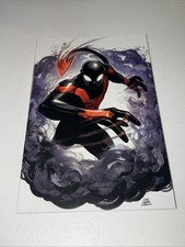UNCANNY SPIDER-MAN #1 LEE GARBETT VIRGIN VARIANT 1:100 MARVEL 2023 picture