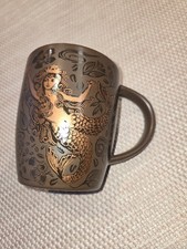 Starbucks 2011 40th Anniversary Split Tail Siren  Copper Graphic Collectible Mug picture