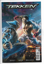 Tekken Blood Feud 2 RARE Game Art Cover A Variant Titan Comics 2017 Tekken 2 picture