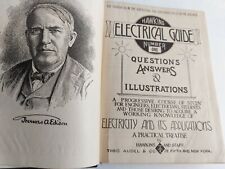 1917 Hawkins Electrical Guide No.1 5th Ave New York Book picture