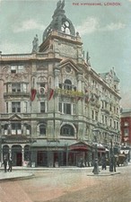 Postcard Exterior The Hippodrome London England UK DB picture