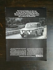 Vintage 1965 Renault R-8 Full Page Original Ad picture