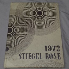 Manheim Central High School 1972 Yearbook Stiegel Rose Manheim Pennsylvania PA picture
