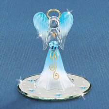 Glass Baron Heavenly Blue Angel Figurine picture