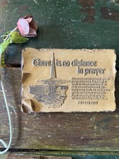 Vintage Religous Prayer Plaque picture