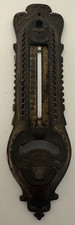 Antique JESC Bronze Thermostat Heat Regulator Victorian Johnson Electric Service picture