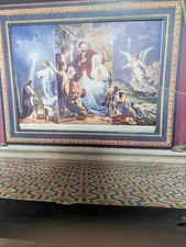 Antique/Collectible Item - 1896 The Royal Scroll, Illuminated Life of Christ picture