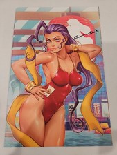 2026 Street Fighter Swimsuit Special #1 Rose Genki Eguro Signed Ronin Club COA picture