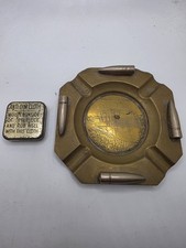 WWI Trench Art Menin Gate Memorial Plus British Gas Mask Anti Dimming Cloth picture