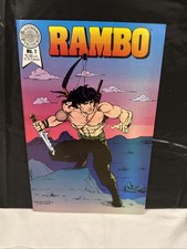 Rambo #1 Blackthorne Comics 1989 picture