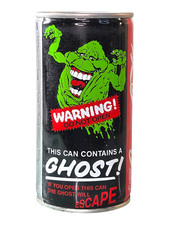 1989 Ghostbusters 2 Coke Coca Cola Can with Ghost Inside Slimer Genuine Unopened picture
