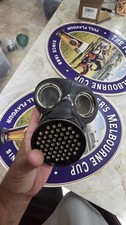 WW2 GAS MASK NO RUST WITH STRAPS No Cracks WWII World War Rubber Army Military picture