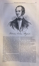 1851 Author William Cullen Bryant picture