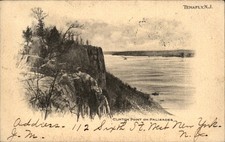 Tenafly New Jersey NJ Clinton Point on Palisades c1900s-10s Vintage Postcard picture