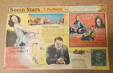 1941 Joan Bennett George Sanders  Seein' Stars by Feg Murray Comic Strip picture