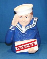 VINTAGE CRACKER JACK ADVERTISING COOKIE JAR - LTD. ED. -#426 of 500- MIB - 1997 picture