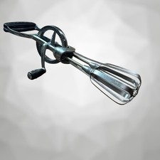 Vintage Ecko Best Hand Held Rotary Mixer Egg Beater  Made in USA picture