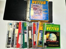 Lot Of 24 Vintage Keepin' Track of Vettes Corvette Sports Car Magazines 1980s picture