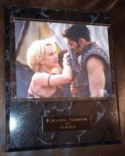 Rarest Signed Plaque Kevin Smith Ares Xena Warrior Princess COA Hercules d.2002 picture