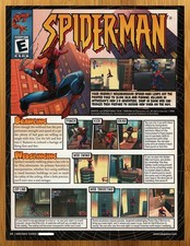 2000 Spider-Man Marvel Activision Nintendo 64 N64 Print Ad/Poster Original Art picture