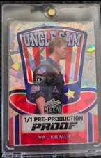 Val Kilmer Uncle Sam 1/1 Pre-Production  Cracked Ice tombstone/top gun picture