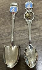 Rare Vintage Jamestown CA Rail Town 1980 Souvenir Spoons picture