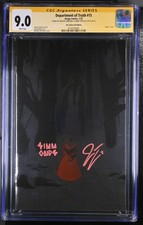 Department of Truth #15 Tiny Onion Foil Edition Signed Simmonds | Tynion CGC 9.0 picture