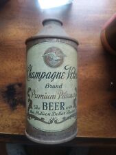 Rare Vintage CHAMPAGNE VELVET **CONE** TOP BEER CAN  picture