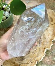 Clear Quartz Crystal Ethereal Rainbows Rare picture