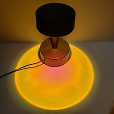 Sunset Projection Lamp180 Degree Rotation Lamp Bedroom Decor Sunset Red 8x4